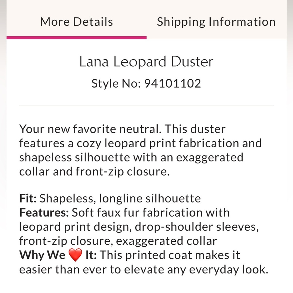 FREE PEOPLE Lana Leopard Duster ๐ Medium - Picture 12 of 15
